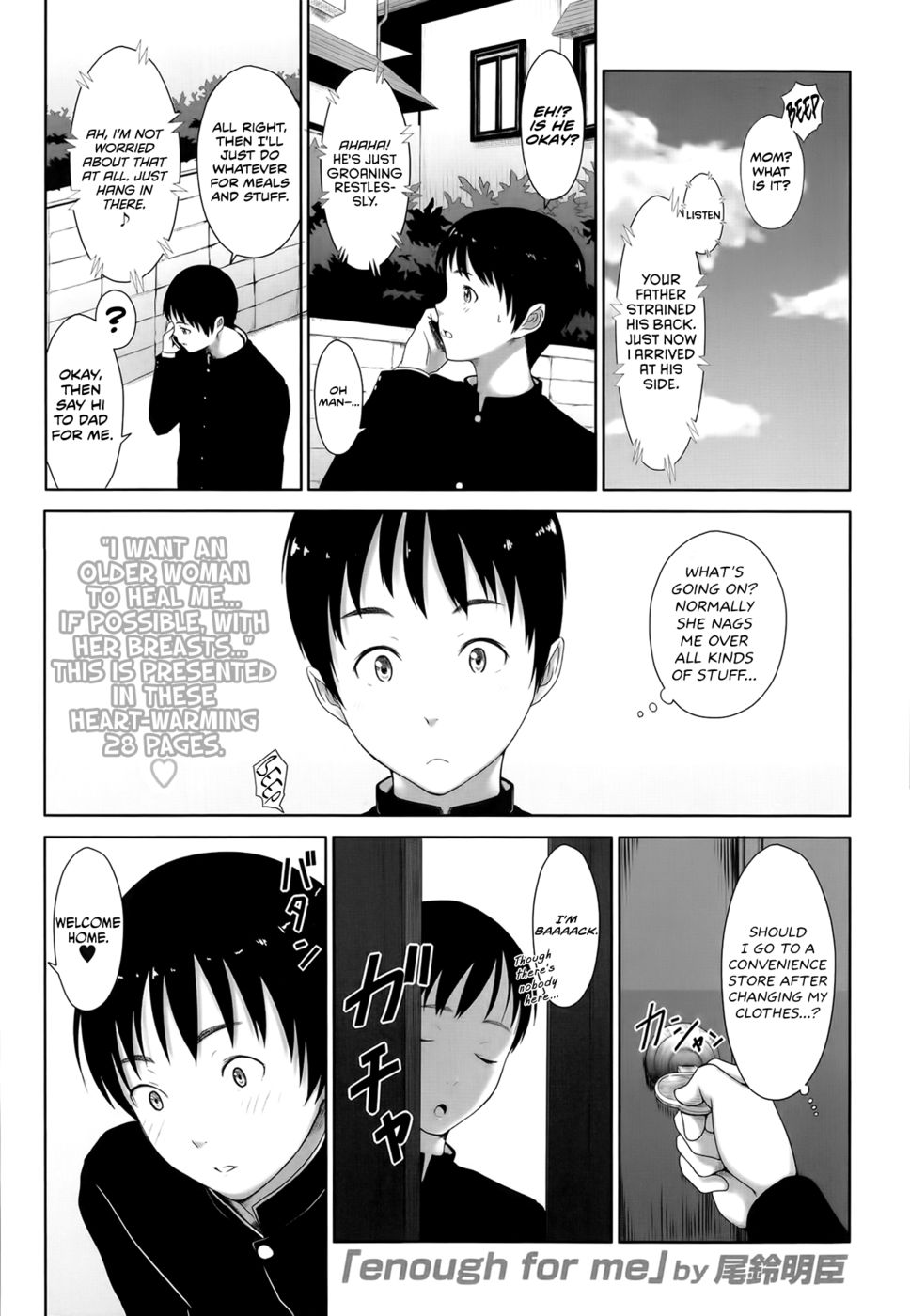 Hentai Manga Comic-Enough for Me-Read-1
